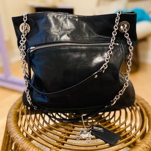 Coach Adjustable chain strap purse